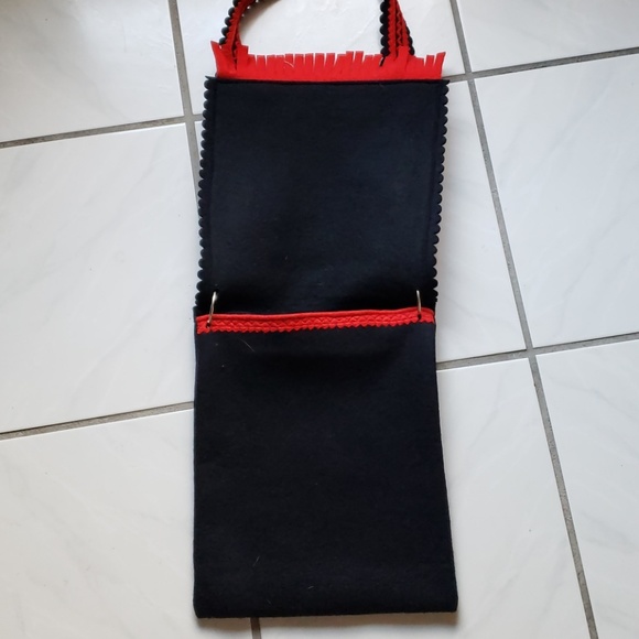 Unique vintage Hungarian shoulderbag w/strap - Picture 6 of 8